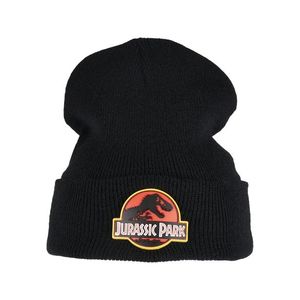 Urban Classics Merchcode Jurassic Park Logo Beanie black - One Size vyobraziť