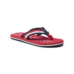 Tommy Hilfiger Žabky Corporate Print Beach Sandal FM0FM03381 Tmavomodrá vyobraziť