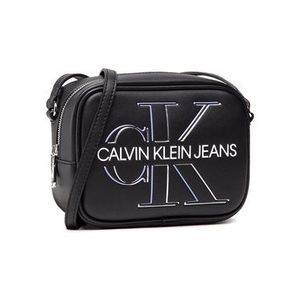 Calvin Klein Jeans - Kožená kabelka vyobraziť