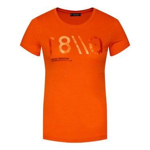 Guess Tričko W1RI0B I3Z00 Oranžová Regular Fit vyobraziť