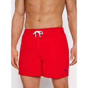 Polo Ralph Lauren Plavecké šortky Traveler 710837404010 Červená Slim Fit vyobraziť