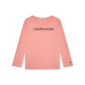 Calvin Klein Jeans Blúzka Institutional Logo IG0IG01014 Ružová Regular Fit vyobraziť