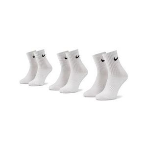 Nike Súprava 3 párov vysokých ponožiek unisex SX7664- 00 Biela vyobraziť