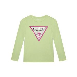 Guess Blúzka J1YI36 K6YW1 Zelená Regular Fit vyobraziť