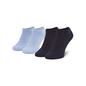 Tommy Hilfiger Súprava 2 párov členkových pánskych ponožiek 342023001 Modrá vyobraziť