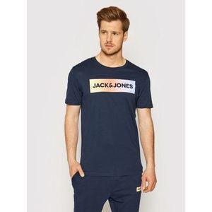 Jack&Jones Súprava tričko a nohavice Jacbrad 12192766 Tmavomodrá Regular Fit vyobraziť