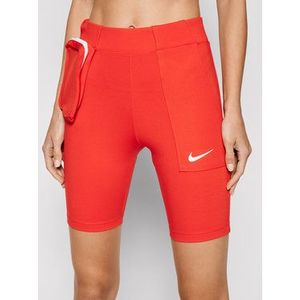 Nike Cyklistické šortky Sportswear Tech Pack CU5785 Červená Slim Fit vyobraziť