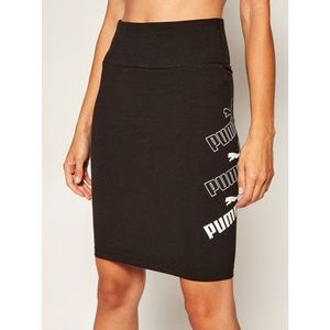 Puma Mini sukňa Amplified 583617 Čierna Slim Fit vyobraziť