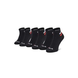 Fila Súprava 3 párov nízkych členkových ponožiek Calza F2701 Čierna vyobraziť