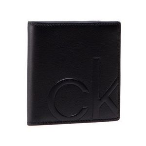 Calvin Klein Malá pánska peňaženka Trifold 6cc W/Coin K50K506754 Čierna vyobraziť