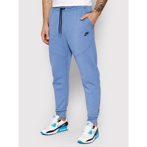 Nike Teplákové nohavice Nsw Tech Fleece CU4495 Modrá Slim Fit vyobraziť