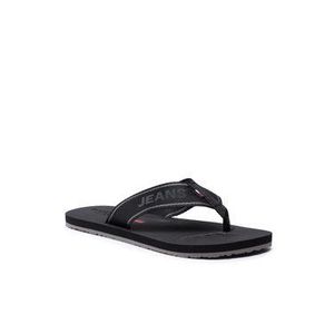 Tommy Jeans Žabky Comfort Footbed Beach Sandal EM0EM00693 Čierna vyobraziť