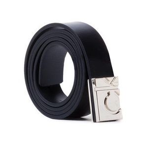 Calvin Klein Dámsky opasok Square Plaque Buckle Belt 25Mm K60K607657 Čierna vyobraziť