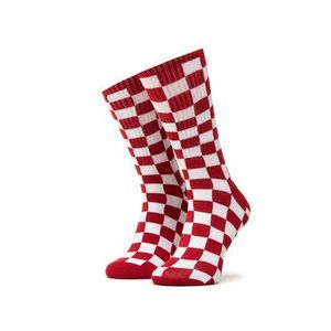 Vans Vysoké dámske ponožky Checkerboard Crew VN0A3H3NRLM1 r.38, 5/42 Červená vyobraziť