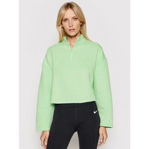 Nike Mikina Sportswear Tech Fleece 1/4 Zip CT0882 Zelená Relaxed Fit vyobraziť