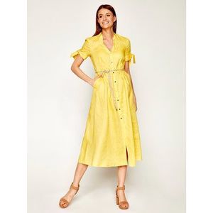 Pennyblack Košeľové šaty Manuela 22210420 Žltá Regular Fit vyobraziť