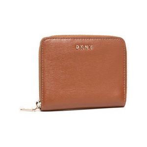DKNY Veľká dámska peňaženka Bryant-Sm Zip Around R8313656 Hnedá vyobraziť