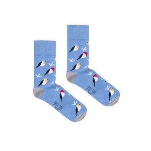 Unisex modré ponožky Spox Sox Birds vyobraziť
