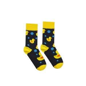 Čierno-žlté ponožky Kačička vyobraziť