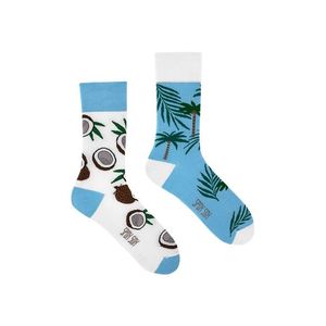 Modro-biele ponožky Spox Sox Coco Tree vyobraziť