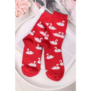 Červené ponožky Cigno Socks vyobraziť