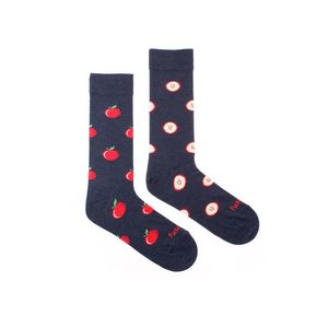 Modro-červené ponožky Jablko vyobraziť