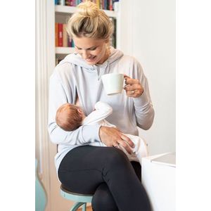Svetlomodrá tehotenská mikina Pernella vyobraziť