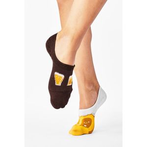 Žlto-hnedé balerínkové ponožky Craft Beer Noshow vyobraziť