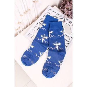 Modro-biele ponožky Zbojník vyobraziť