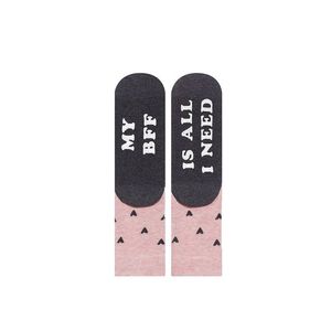 Sivo-ružové ponožky All I Need vyobraziť