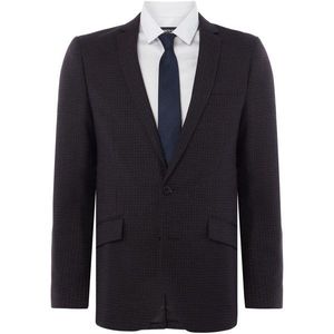 Kenneth Cole Stanton Gingham Checked Slim Fit Suit Jacket vyobraziť