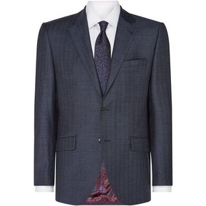 Turner and Sanderson Ashford Tailored Brushed Herringbone Suit Jacket vyobraziť