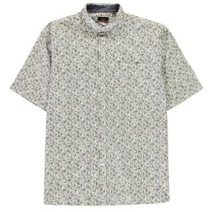 Pierre Cardin Short Sleeve Patterned Shirt Mens vyobraziť