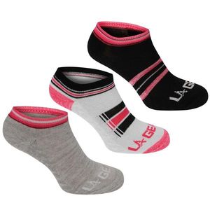 LA Gear Yoga Sock 3 Pack Ladies vyobraziť