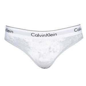 Calvin Klein Velvet Tanga Briefs vyobraziť