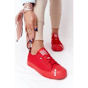 Women's Sneakers BIG STAR HH274677 Red vyobraziť