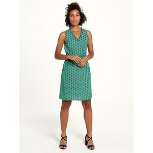 Zelené bodkované šaty Tranquillo vyobraziť