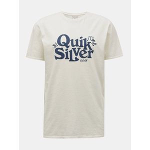 Biele tričko Quiksilver Quiksilver vyobraziť