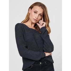 Tmavomodrý pletený sveter ONLY Geena vyobraziť