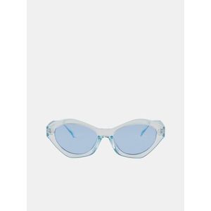 Modré slnečné transparentné okuliare Pieces Laura vyobraziť