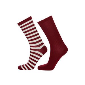 PONOŽKY GANT D1. 2-PACK SOLID STRIPE RIB SOCKS vyobraziť