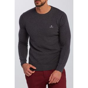 SVETER GANT COTTON PIQUE C-NECK vyobraziť