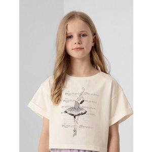 Dievčenské basic crop top tričko s potlačou vyobraziť