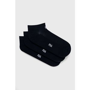 Ponožky Fila (3-pack) tmavomodrá farba vyobraziť