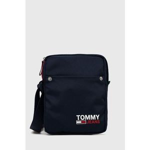 Malá taška Tommy Jeans tmavomodrá farba vyobraziť