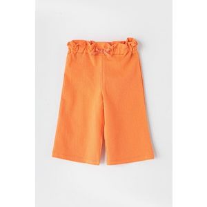 Detské nohavice Name it oranžová farba, jednofarebné vyobraziť