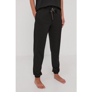 Pyžamové nohavice Calvin Klein Underwear dámske, čierna farba vyobraziť