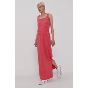 Šaty Vero Moda ružová farba, maxi, rovné vyobraziť