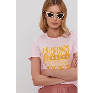 Tričko Vero Moda dámske, ružová farba vyobraziť