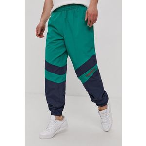 Nohavice HUF pánske, zelená farba vyobraziť